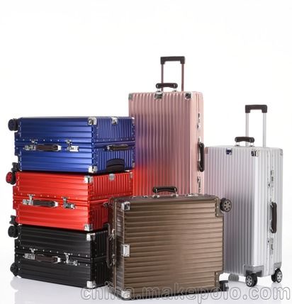 方振箱包厂家生产批发铝镁金拉杆箱 万向轮旅行行李箱密码登机箱